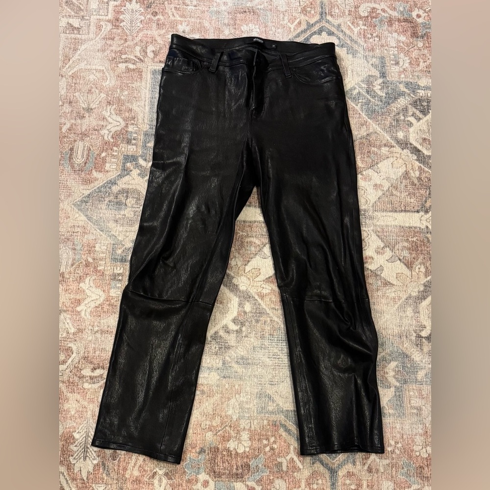 Hudson leather pants